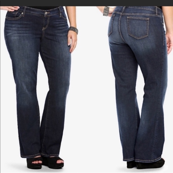 Torrid Relaxed Bootcut Dark Wash Jeans Sz 20